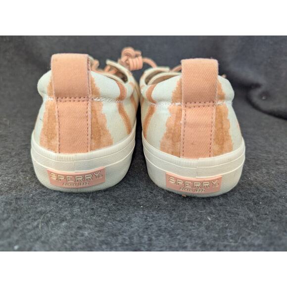 Sperry Women's Crest Vibe Rose Tie Dye Sneakers STS87192 SZ 11 - Picture 6 of 8
